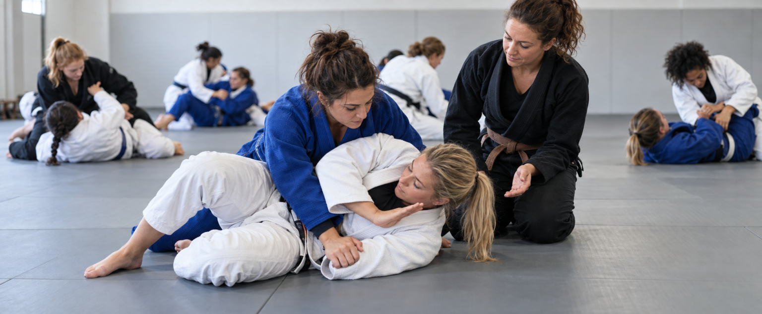 women’s brazilian jiu jitsu class